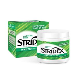 Stridex Vert – Sensitive with Aloe Pads (55 Pads)