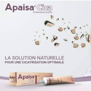 Apaisa Cica – Crème Cicatrisante β-Sitostérol 0,25% tube de 15 gr