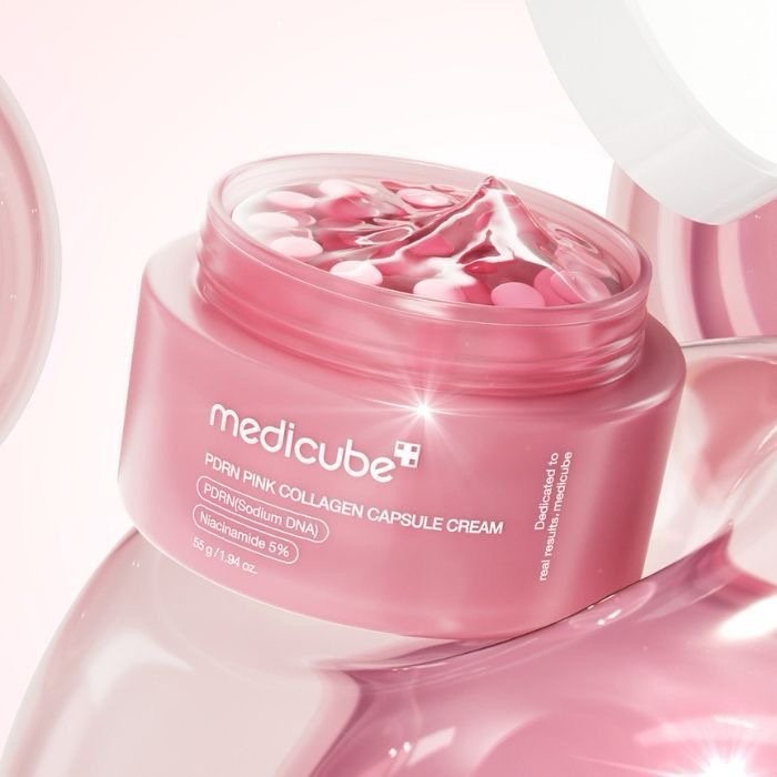 MEDICUBE PDRN PINK COLLAGEN CAPSULE CREAM 55 G – Image 2