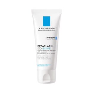 LA ROCHE-POSAY Effaclar H ISO-BIOME Soin Réparateur Apaisant (40ml) - Crème Hydratante Anti-Marques