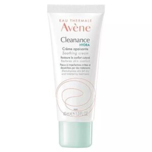 AVÈNE Cleanance Hydra Crème Apaisante (40ml) - Soin Compensateur des Peaux Traitées contre l'Acné