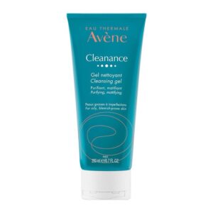 AVÈNE Cleanance Gel Nettoyant (200ml)- Soin Lavant Purifiant et Matifiant pour Peaux Mixtes, Grasses et à Imperfections