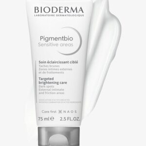 BIODERMA Pigmentbio Sensitive Areas (75ml)– Soin Éclaircissant Ciblé pour Zones Sensibles (Genoux, Coudes, Aisselles, Maillot)