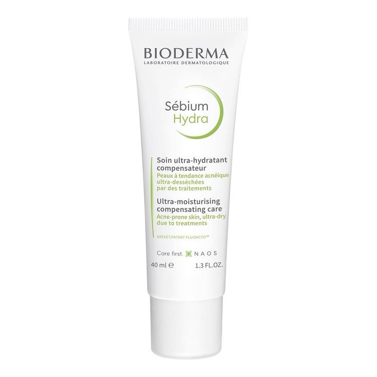 BIODERMA Sébium Hydra (40ml)– Soin ultra-hydratant compensateurPeaux à tendance acnéique