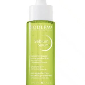 BIODERMA Sébium Serum (30ml)– Soin Concentré Lissant Anti-Imperfections pour Peaux à Tendance Acnéique