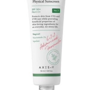 Axis-Y Complete No-Stress Physical Sunscreen – Protection Solaire Physique Apaisante