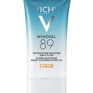 Vichy Minéral 89 Écran Solaire Fluide Boost d'Hydratation 72H SPF50+ 50ml