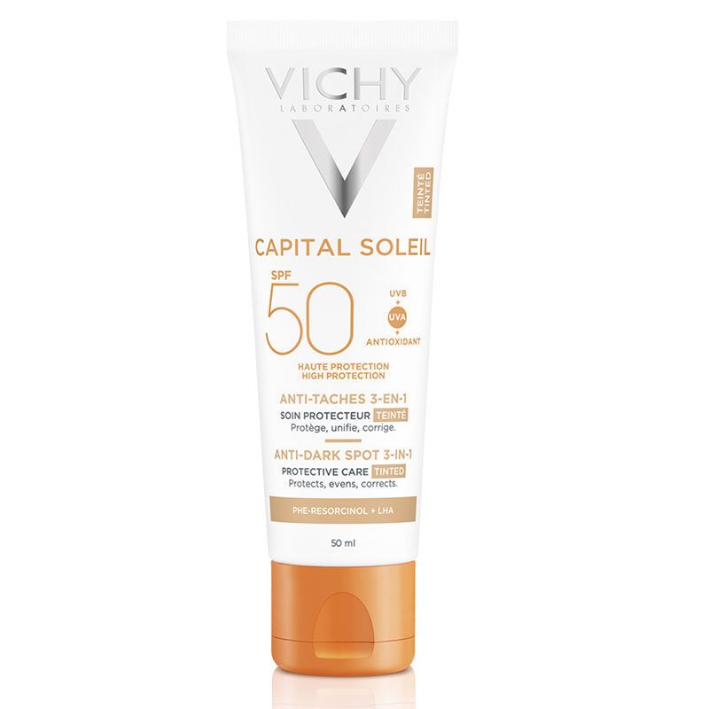 Vichy Capital Soleil Anti-Âge 3-en-1 Teinté SPF50+ 50ml