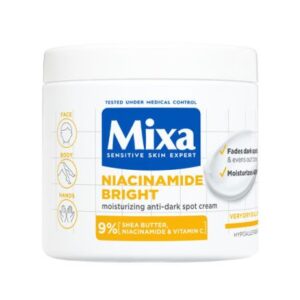 Mixa Niacinamide Bright Crème Hydratante Anti-Taches 400ml
