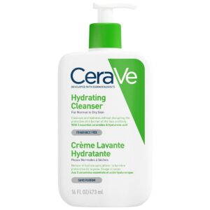 CeraVe Crème Lavante Hydratante Peaux Normales à Sèche 473ml
