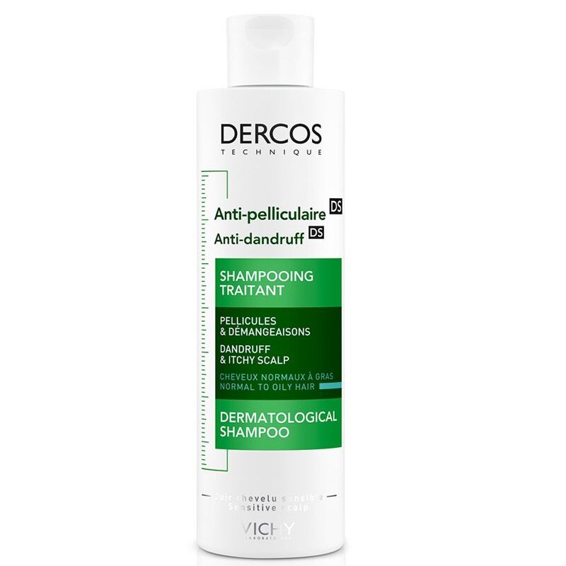 Vichy Dercos Anti-Pelliculaire Shampooing Cheveux Gras 200ml